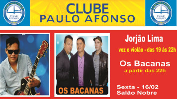 Fim de semana no CPA: Seresta na sexta, ressaca do carnaval no sábado e domingo som de barzinho!