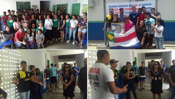 Apesar dos protestos, Estado fecha a melhor escola de Rodelas; alunos se revoltam (Fotos e Vídeos)
