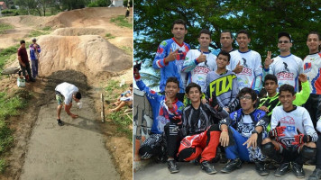 Ciclistas mostram abandono da pista de Bicicross de Paulo Afonso