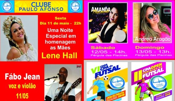 CPA promove nesta sexta (11) noite especial em homenagem às mães; veja programação do fim de semana