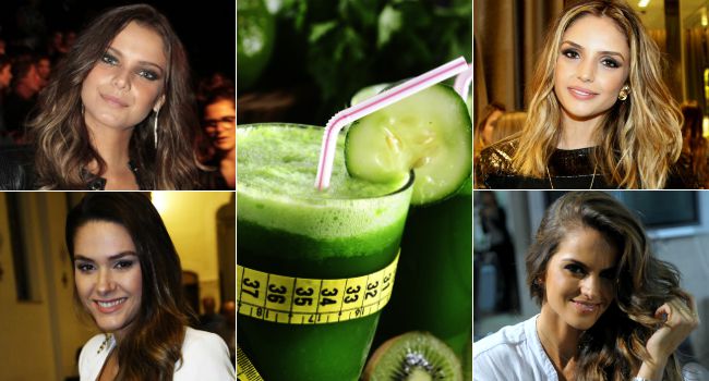 Suco verde das famosas: celebridades revelam suas receitas
