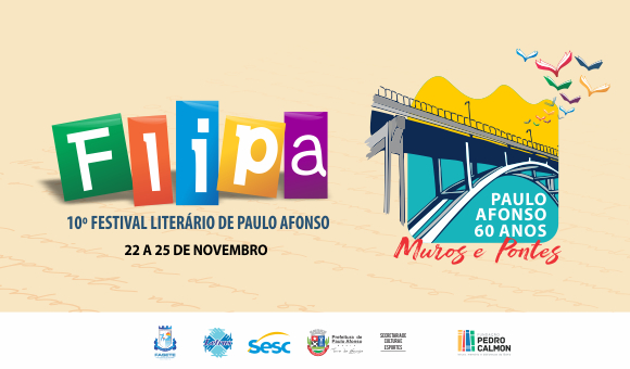 Festival Literário de Paulo Afonso se une ao Festival de Jazz e traz programações nacionais