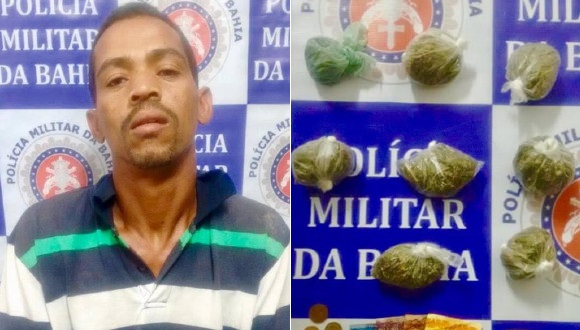 Policiais de Paulo Afonso apertam o “cerco” e prendem mais um por tráfico de drogas em Abaré