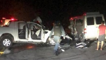 Veja imagens do acidente que deixou 11 universitários de Piranhas feridos em Canindé de São Francisco