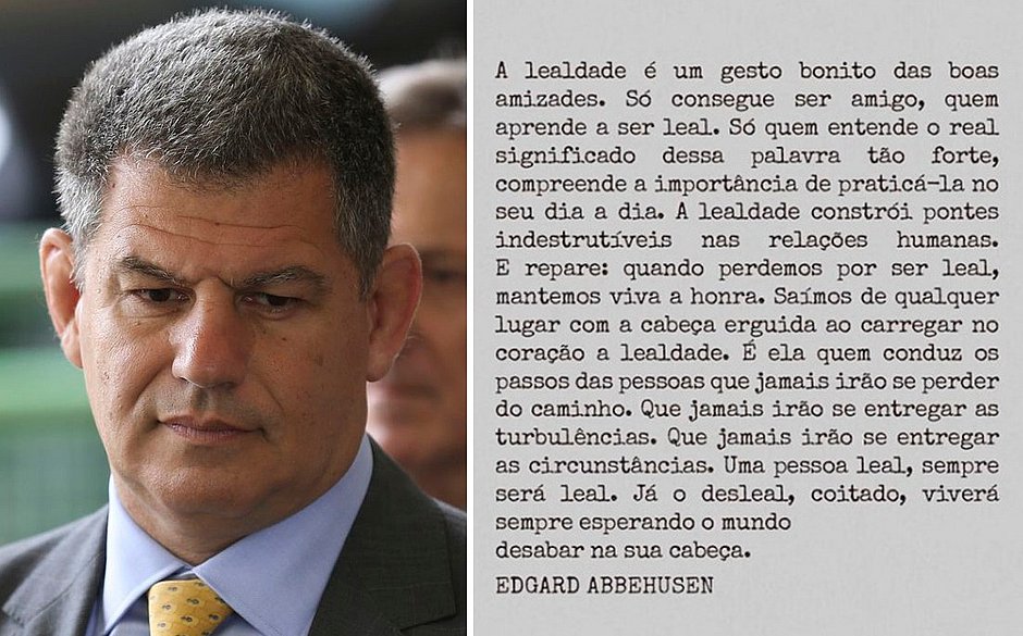 Ministro Bebianno posta texto de escritor baiano para desabafar sobre crise: ‘o desleal’