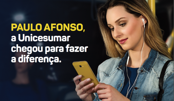 Paulo Afonso: Unicesumar, a melhor Educação a Distância do Brasil segundo o MEC chegou!