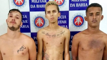  Suspeitos são presos na delegacia de Paulo Afonso por prática de crimes em Sítio do Quinto e Antas, na Bahia
