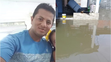 Paulo Afonso: família que teve casa inundada após chuva perdeu quase tudo, ‘só restam as paredes’ (Fotos)