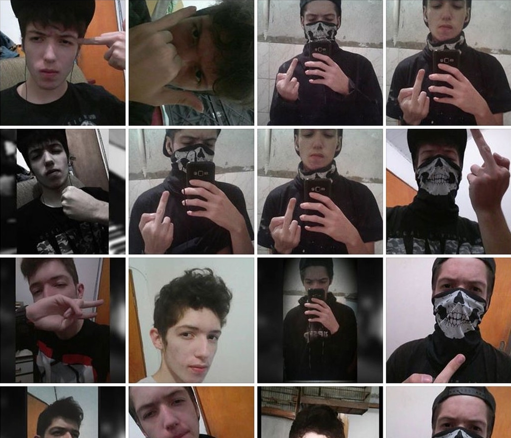 Assassino postou 20 fotos com arma minutos antes do massacre em Suzano