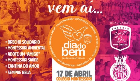 Vem aí mais uma edição da Páscoa Solidária do Colégio Montessori