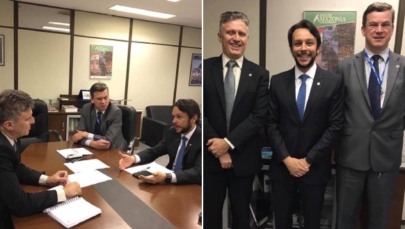 Após aval da Chesf, deputado Mário Júnior vai ao Ibama e cobra retirada das baronesas no Rio São Francisco