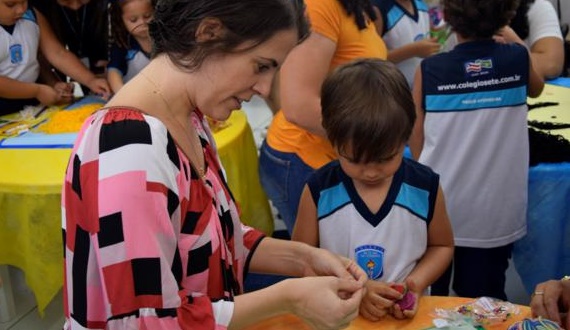 Culminância da Educação Infantil do Colégio Sete: I° bimestre explorou o Fortalecimento de Vínculos