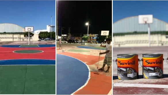 Após matéria, prefeitura diz que “há um projeto em andamento para melhoria das quadras do Lindinalva Cabral”. Veja nota