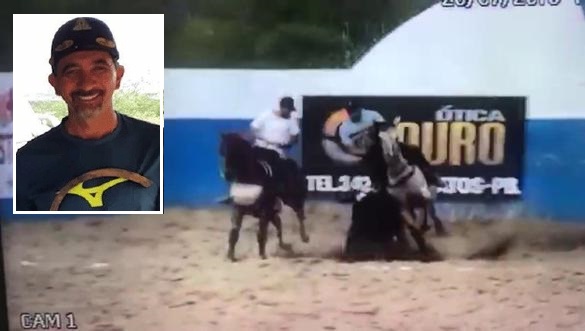 Vídeo: Empresário morre após cair de cavalo durante vaquejada na Paraíba