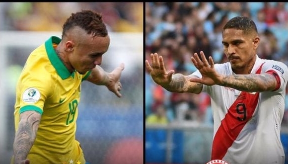 Venha curtir a final entre Brasil x Peru no Espaço Veralú com telão de Led e Banda!
