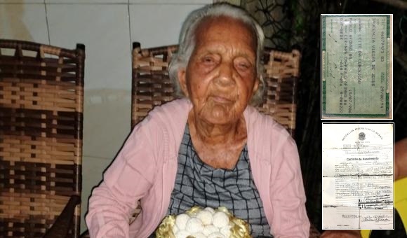 Moradora de Paulo Afonso completa 113 anos e pode ser a mulher mais velha do Brasil