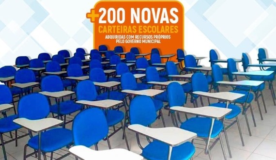 Conforto e bem-estar para os alunos da rede pública de ensino em Glória