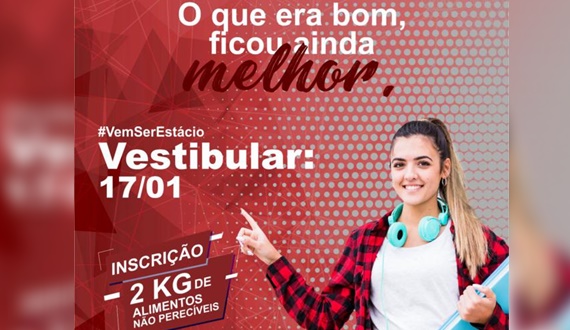 #VemSerEstácio: O Polo Universitário Efotej forma os melhores profissionais! Vestibular 17/Jan