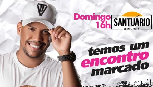 Devido às chuvas, show de Zé Vaqueiro Estilizado, o “Príncipe do Piseiro”, será neste domingo (8) às 16h no Santuário!