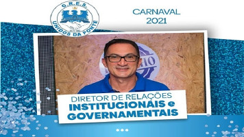 Promoter baiano Derinho Oliveira compõe diretoria da Unidos da Ponte para Carnaval de 2021