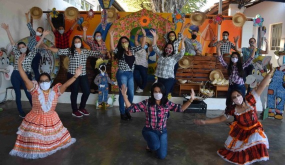 Arraiá Virtual da Educação Infantil marcou comemorações juninas do Colégio Sete