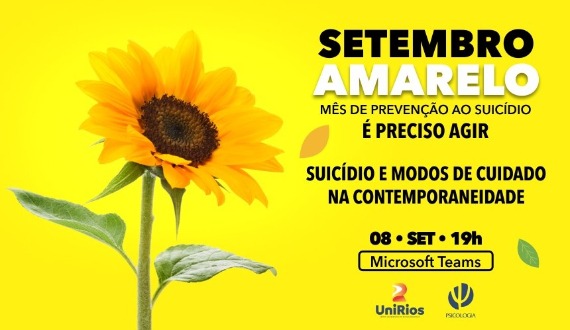 Curso de Psicologia realiza palestra de prevenção ao suicídio