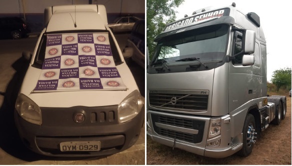 Veículos roubados são recuperados pela Polícia Militar em Paulo Afonso e Jeremoabo