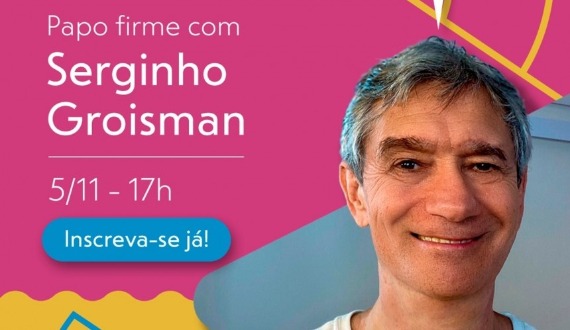 Colégio Sete – SAE Digital realiza live “Papo firme com Serginho Groisman”