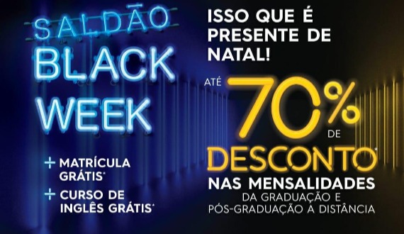 SALDÃO UNINTER: polos Paulo Afonso e Santa Brígida, descontos de até 70% nos mais de 400 cursos!