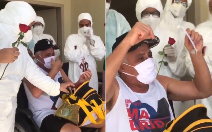 ‘Lalau do Esporte’ se recupera da Covid-19 e se emociona ao falar da família, dos netos e da equipe do Hospital/UPA de Paulo Afonso