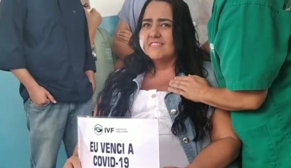 A enfermeira Keyla ganha uma batalha contra a covid-19 (por Francisco Nery Júnior)