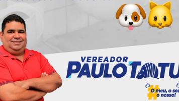 Paulo Tatu busca apoio para implantar bebedouros e comedouros aos animais de rua em Paulo Afonso