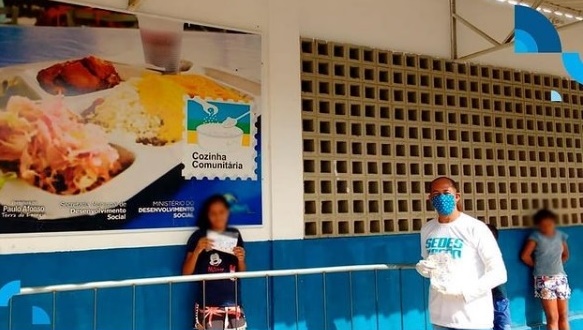 Após servidor testar positivo para covid-19, cozinha comunitária será fechada nesta sexta (12)