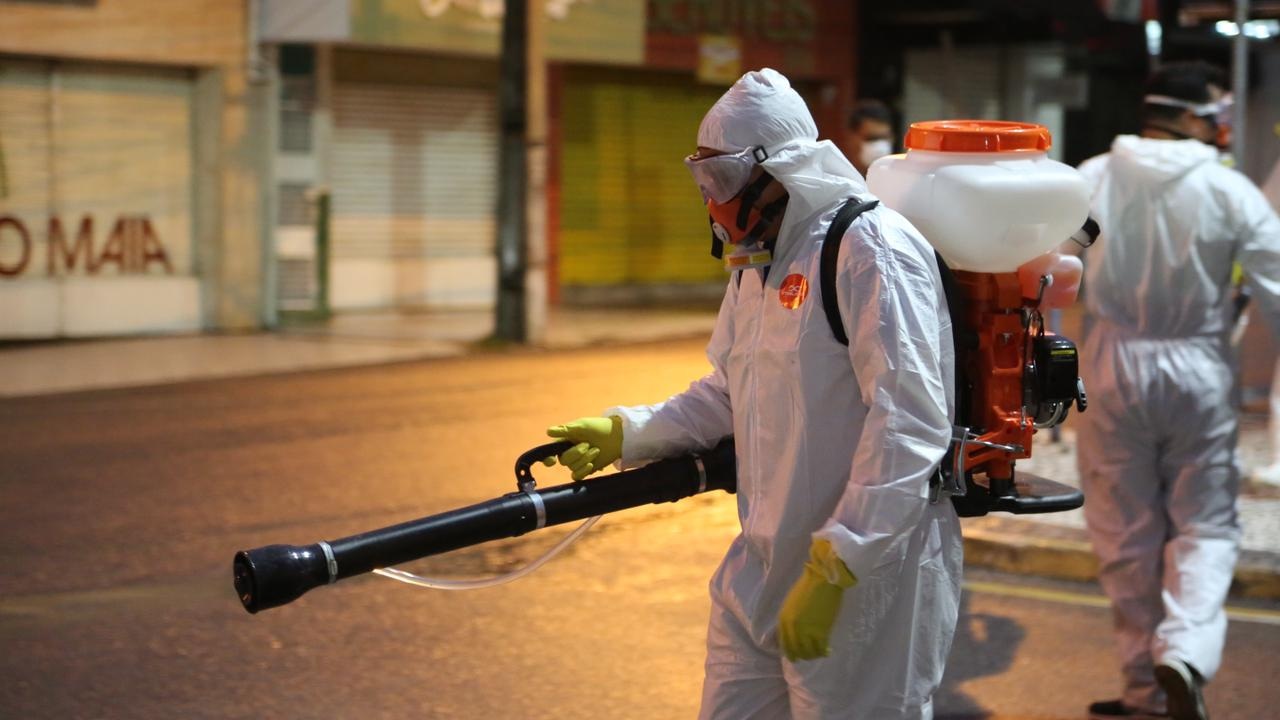 50 ruas na ilha de Paulo Afonso e no BTN passarão por desinfecção neste sábado (27)