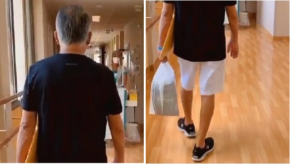 Paulo Afonso: Luiz Humberto volta pra casa após cura e tratamento de reabilitação pós covid-19