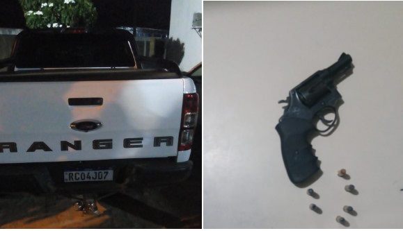 Ação conjunta prende dupla e recupera carro roubado no Sertão da BA