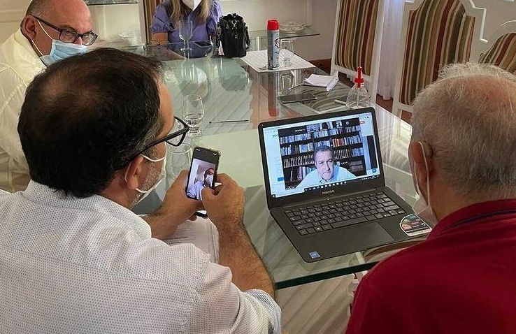 Em reunião com Luiz de Deus, Rui Costa sugere transformar o HMPA somente em tratamento para Covid-19