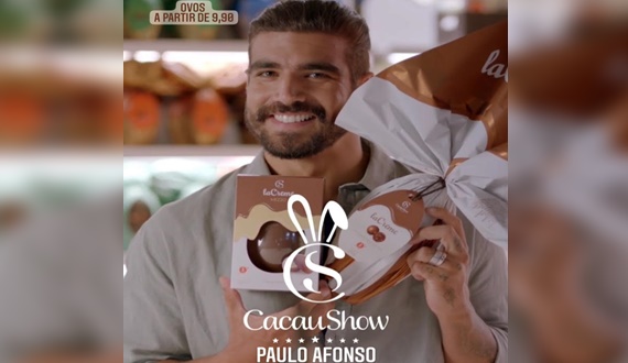 Cacau Show de Paulo Afonso recomenda antecipar suas compras de Páscoa; ovos a partir de R$ 9,90