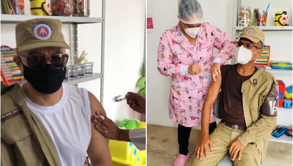 Paulo Afonso: policiais militares do 20º BPM começam a ser vacinados contra a Covid-19