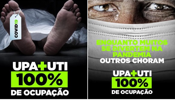 Colapso: sem mais leitos, prefeitura faz forte campanha para estimular medidas contra Covid-19 em Paulo Afonso