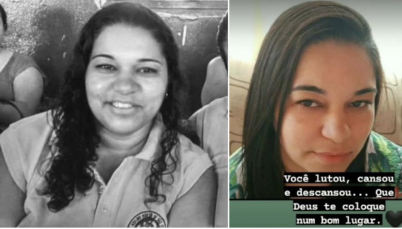 Morre de covid-19, Andressa Castor, filha de Eliomar de Glória-BA