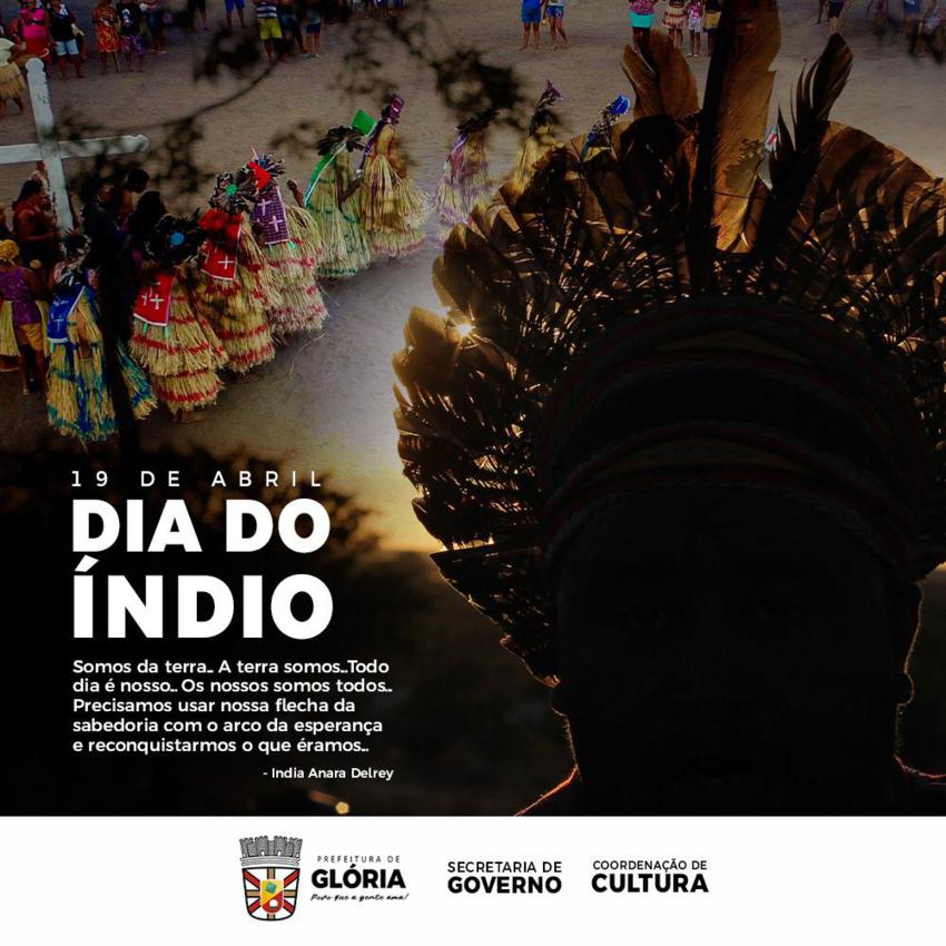 Prefeitura de Glória (BA), cidade com 4 povos indígenas, homenageia o Dia do Índio