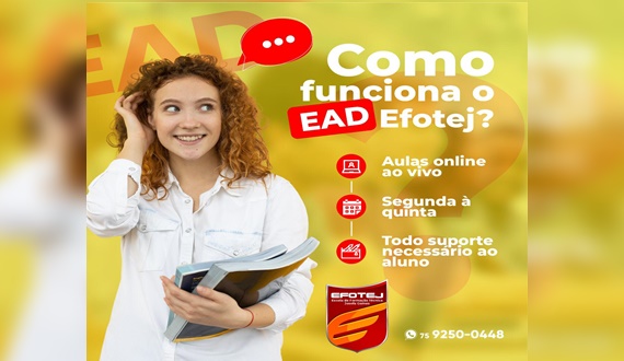 Na EFOTEJ você encontra o EAD que funciona de verdade; conheça alguns nos nossos cursos