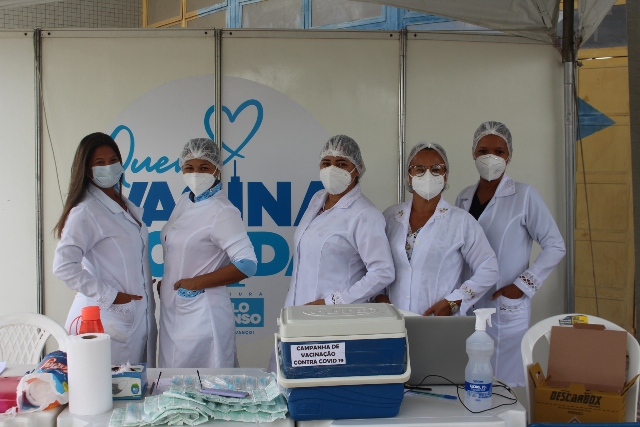 Paulo Afonso bate meta de mais uma etapa de vacinação contra covid-19 da 2ª dose da Coronavac