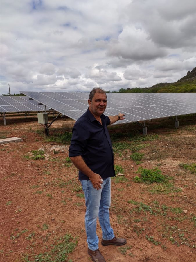 Vereador Jailson Oliveira apresentará projeto para instalação de Usina Solar em Paulo Afonso