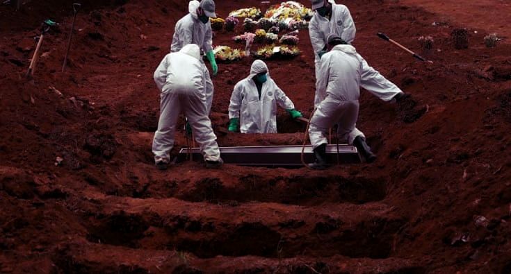 Catástrofe: Brasil bate recorde e registra 4.195 mortes por Covid-19 em 24 horas, diz CNN