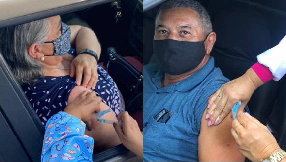 Mais 1.100 pessoas foram imunizadas contra covid-19 neste domingo de Páscoa em Paulo Afonso