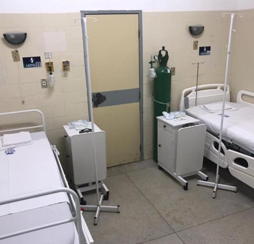 Hospital Municipal de Paulo Afonso abriu neste domingo, 9 leitos clínicos para tratamento de Covid-19