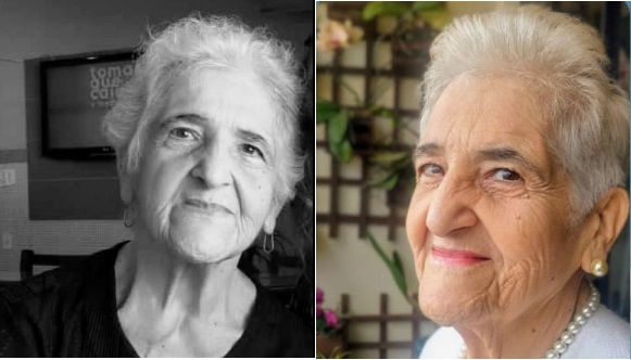 Nota de falecimento de Quitéria Andrade da Silva, mais conhecida como ‘Vitorinha dos Vicentinos’