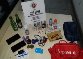 Polícia apreende ampolas de anabolizantes e maconha no centro de Paulo Afonso